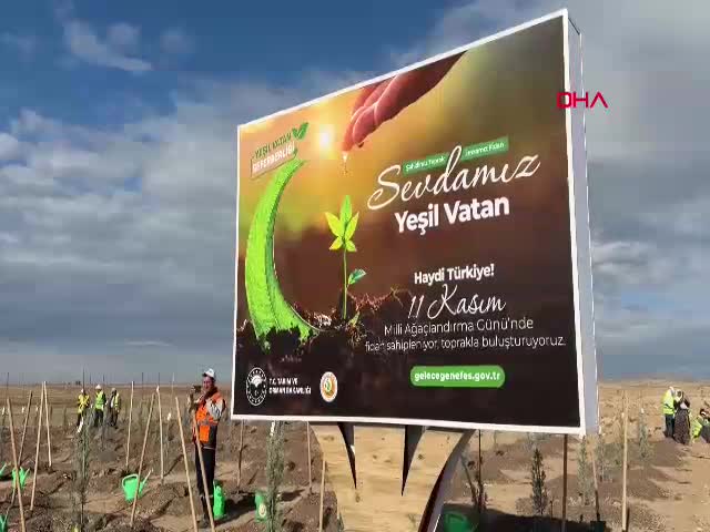 Eskişehir'in Odunpazarı ilçesinde Milli