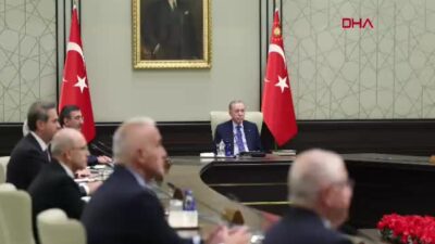 Cumhurbaşkanı Erdoğan Başkanlığında Kritik Kabine Toplantısı Başladı