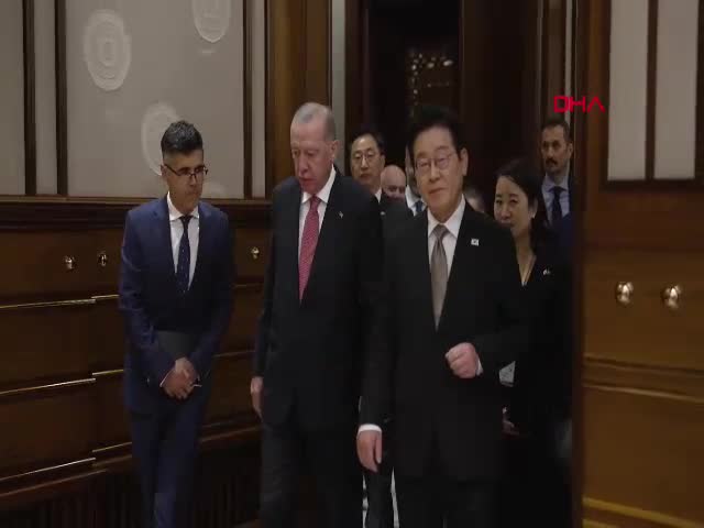 Cumhurbaşkanı Erdoğan, Güney Kore