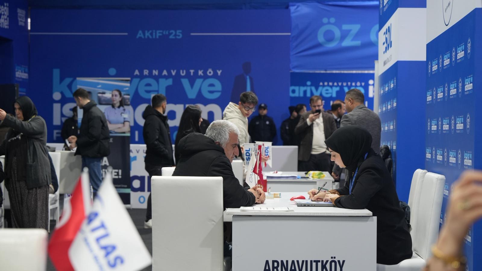 Arnavutköy Belediyesi'nin düzenlediği Kariyer ve