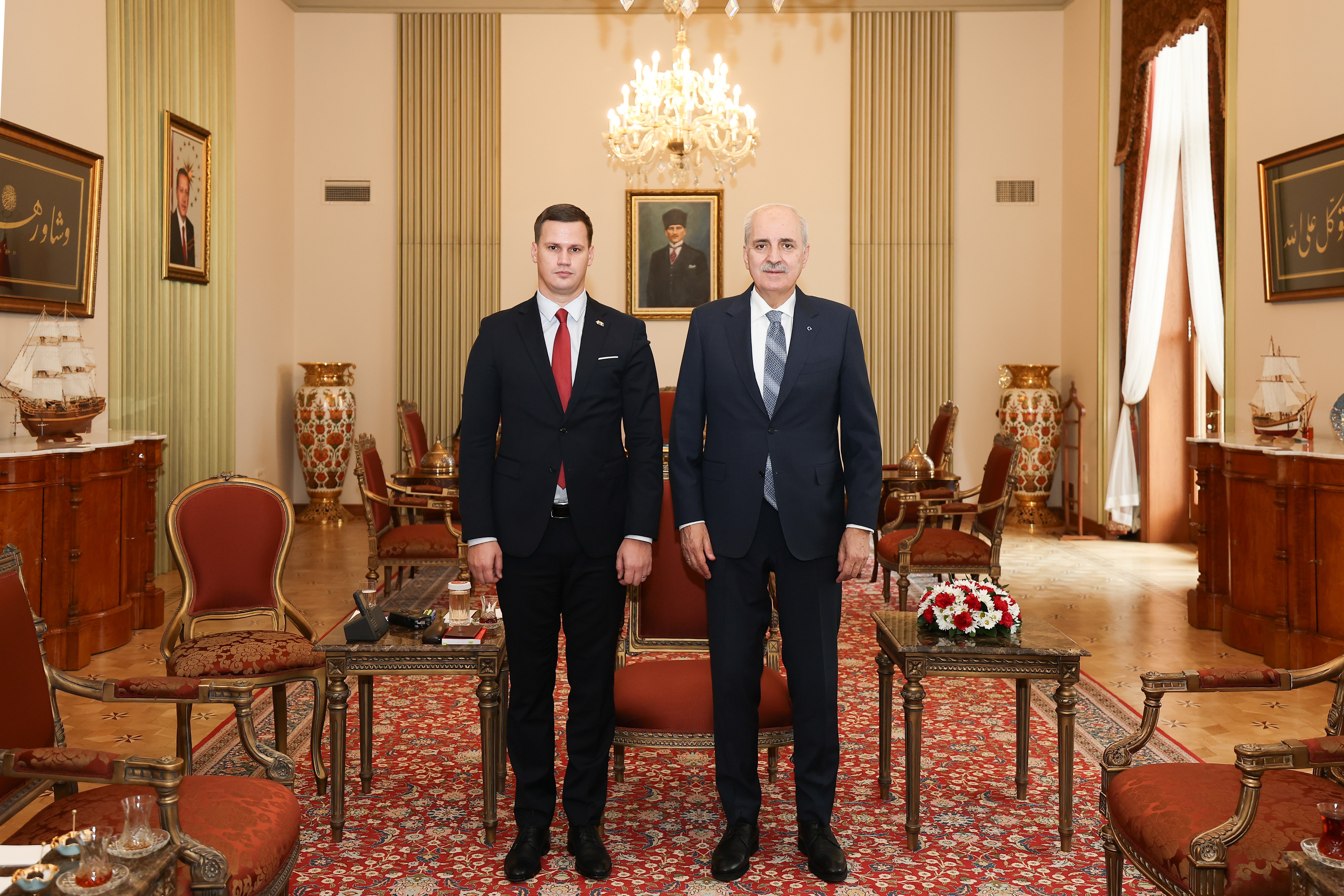 TBMM Başkanı Numan Kurtulmuş,