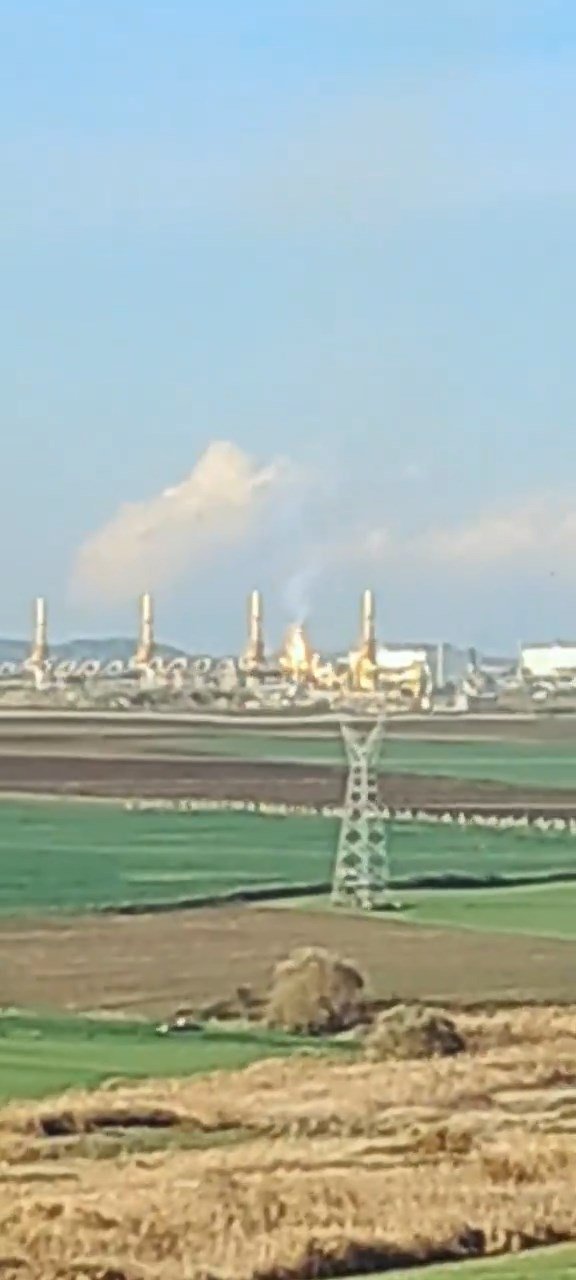 İstanbul Silivri'de bir doğal gaz