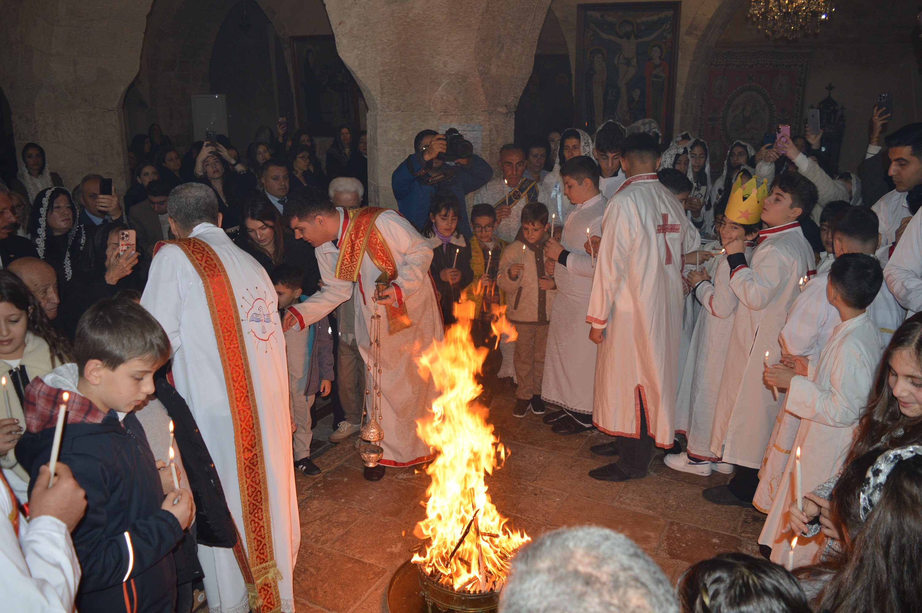 Mardin'de Süryaniler, Doğuş Bayramı'nı tarihi