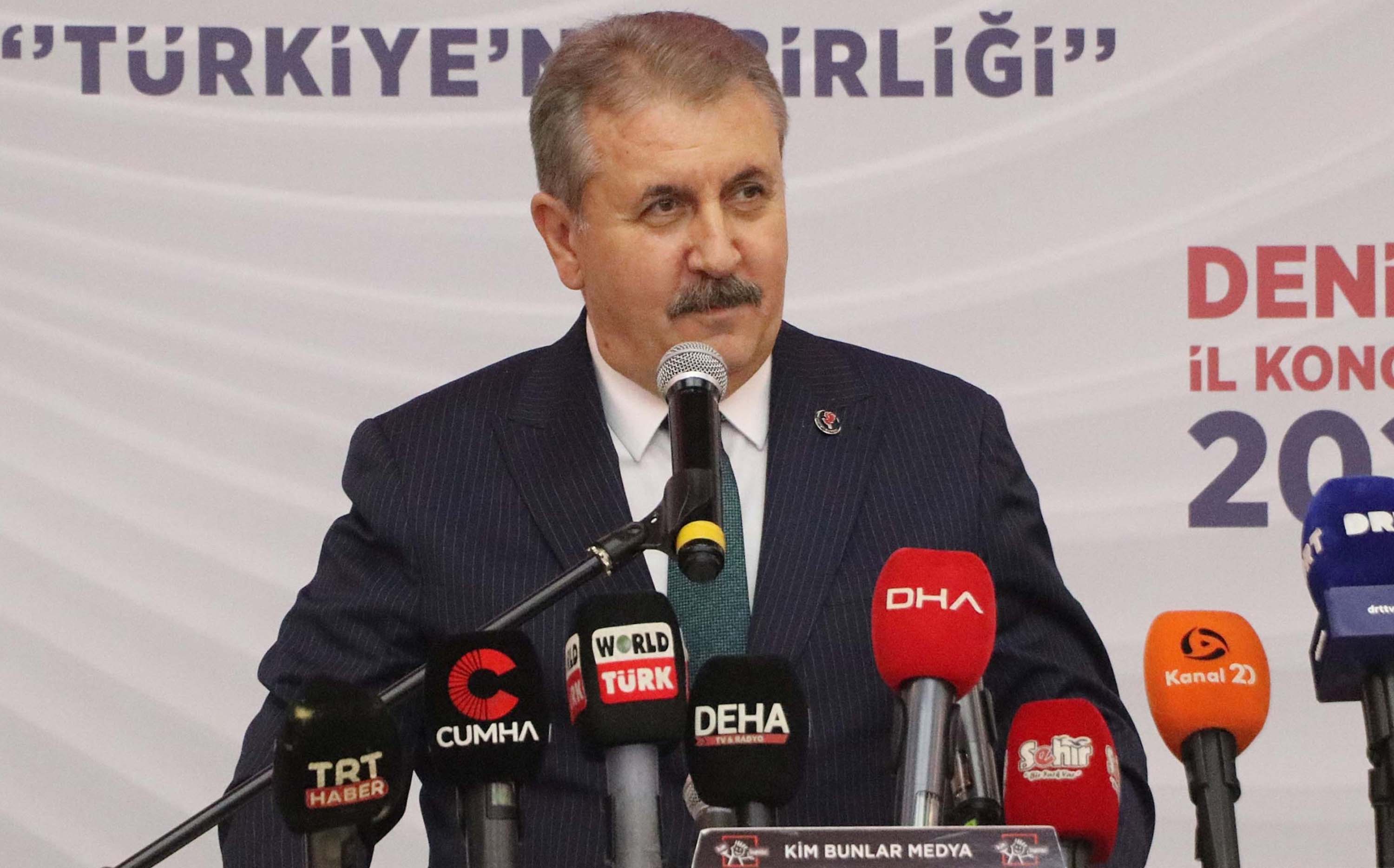 BBP Genel Başkanı Mustafa Destici,