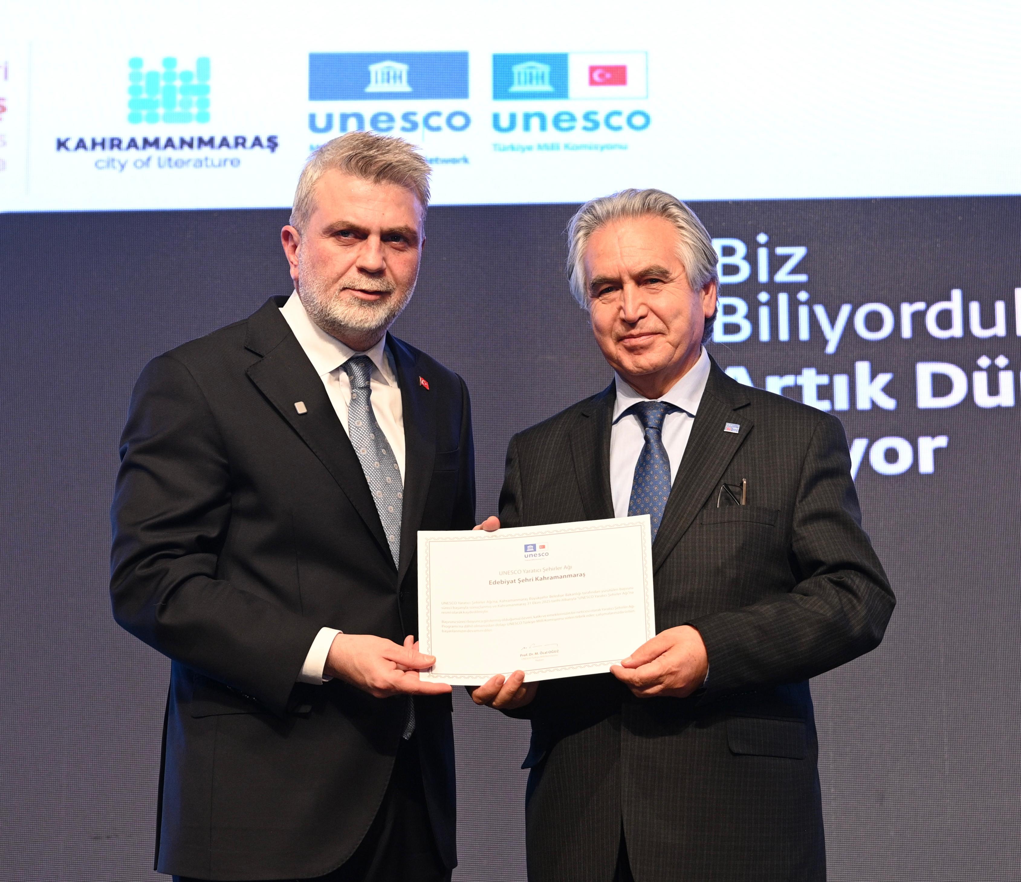 Kahramanmaraş, UNESCO Yaratıcı Şehirler Ağı’na Giren İlk ve Tek Türk Şehri Oldu!