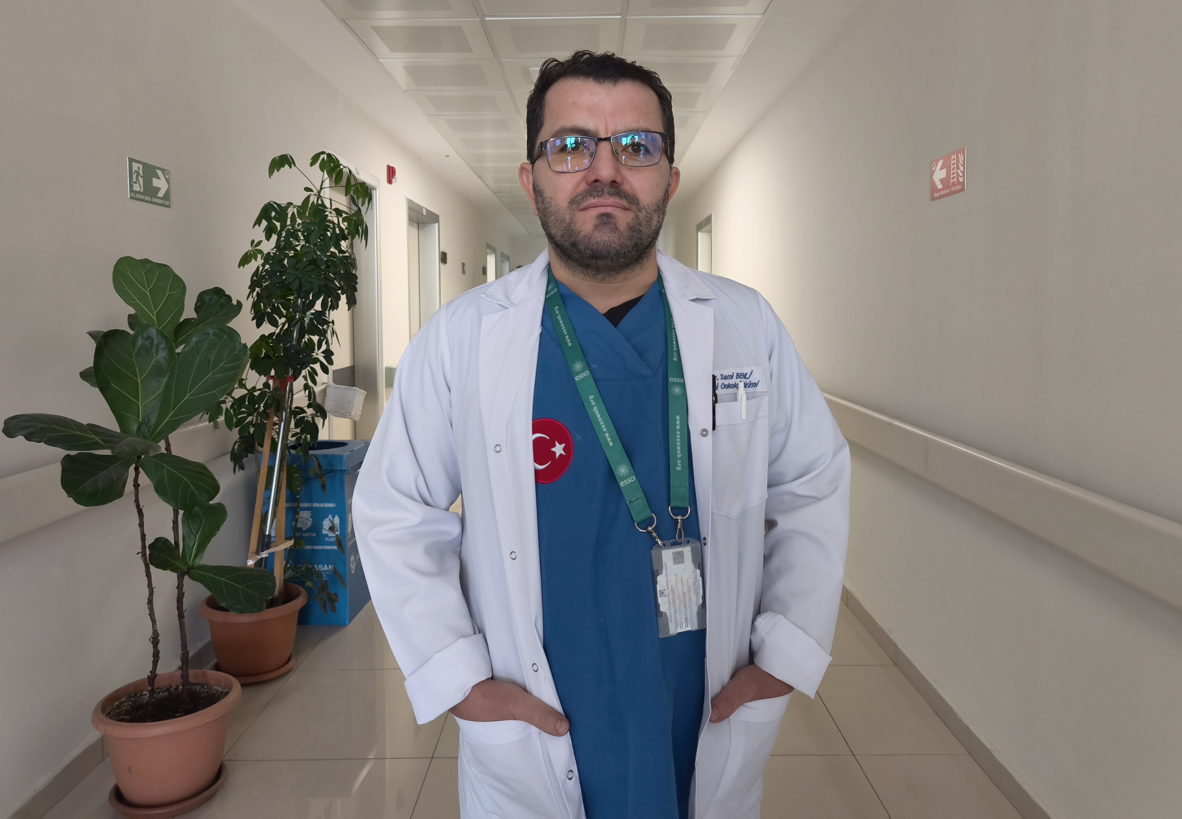 Mersin Anamur'da bir ortaokul öğrencisi