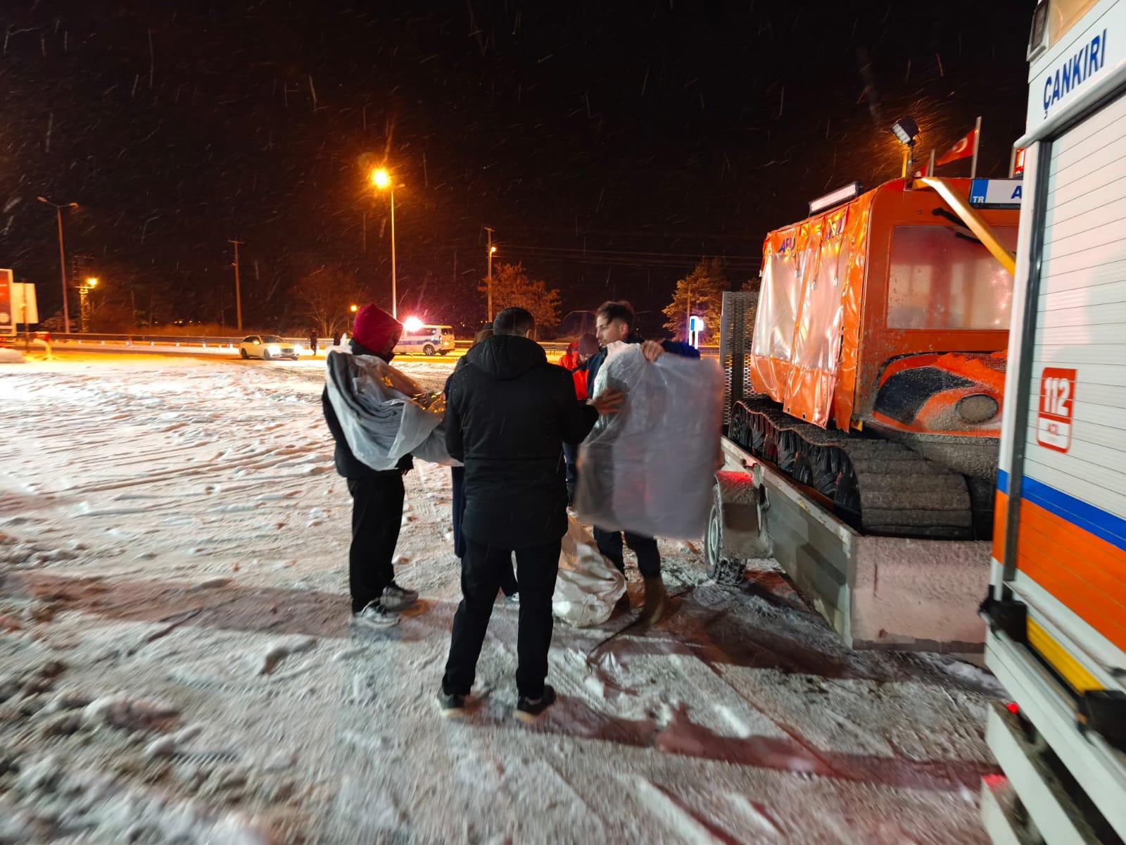 AFAD, yoğun kar yağışının