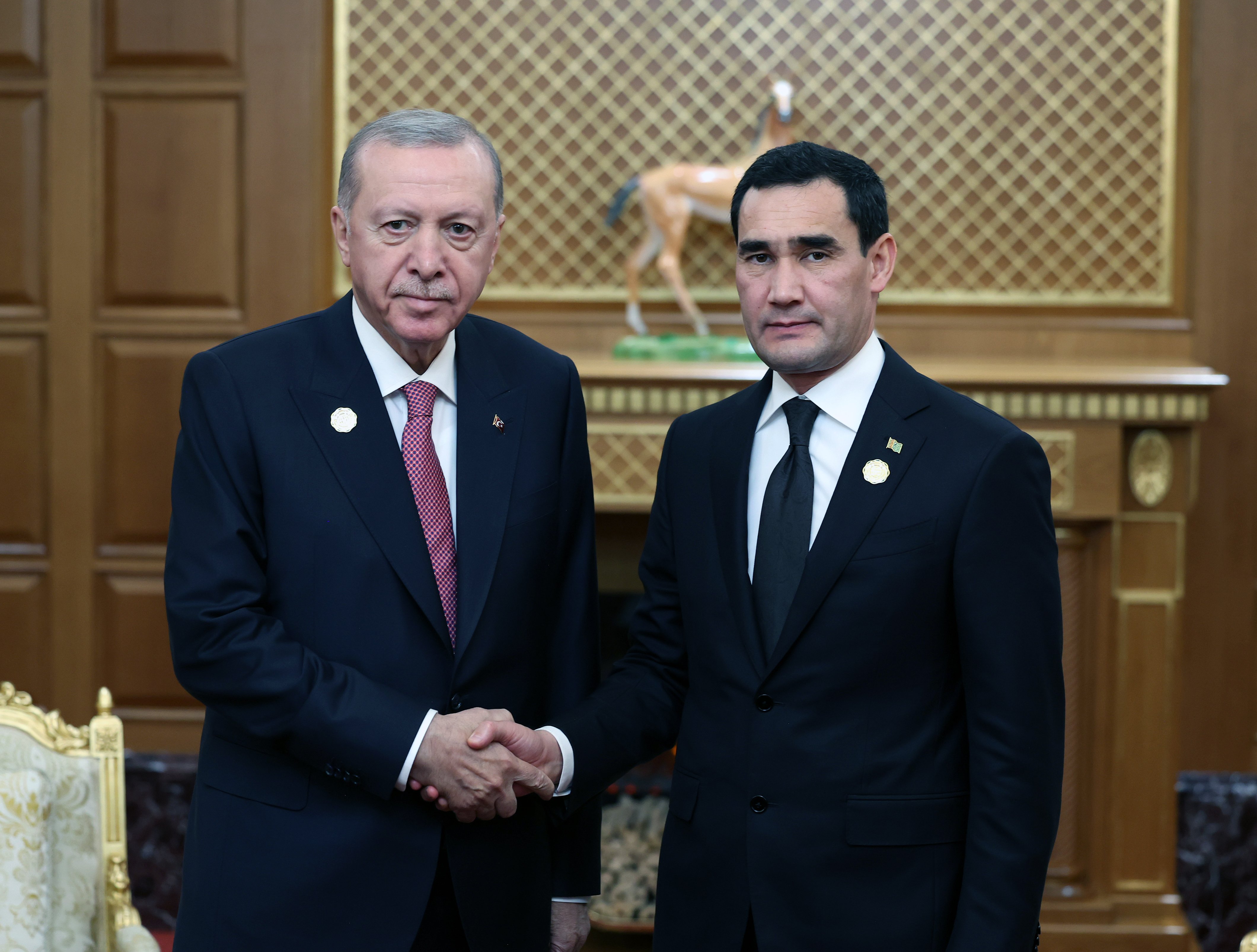 Cumhurbaşkanı Erdoğan, Aşkabat'taki Uluslararası Barış