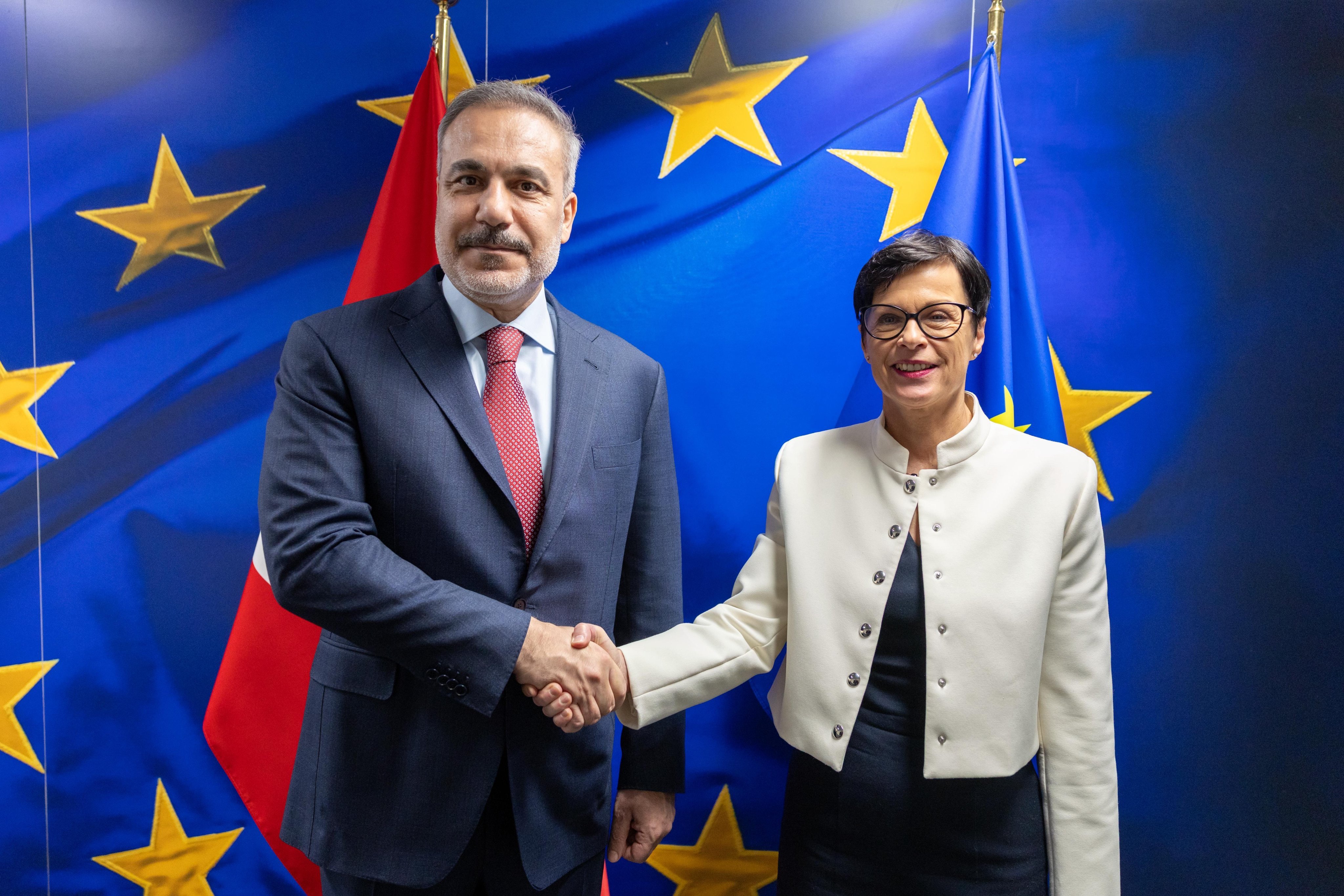 Dışişleri Bakanı Hakan Fidan, Brüksel'de