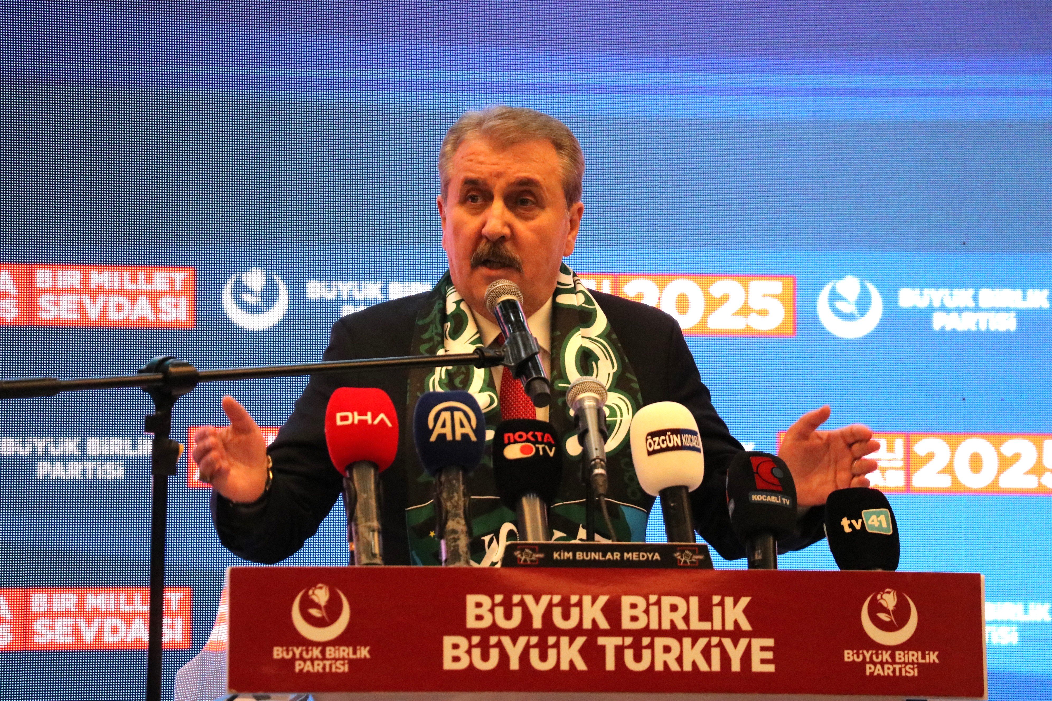 BBP Genel Başkanı Mustafa Destici,