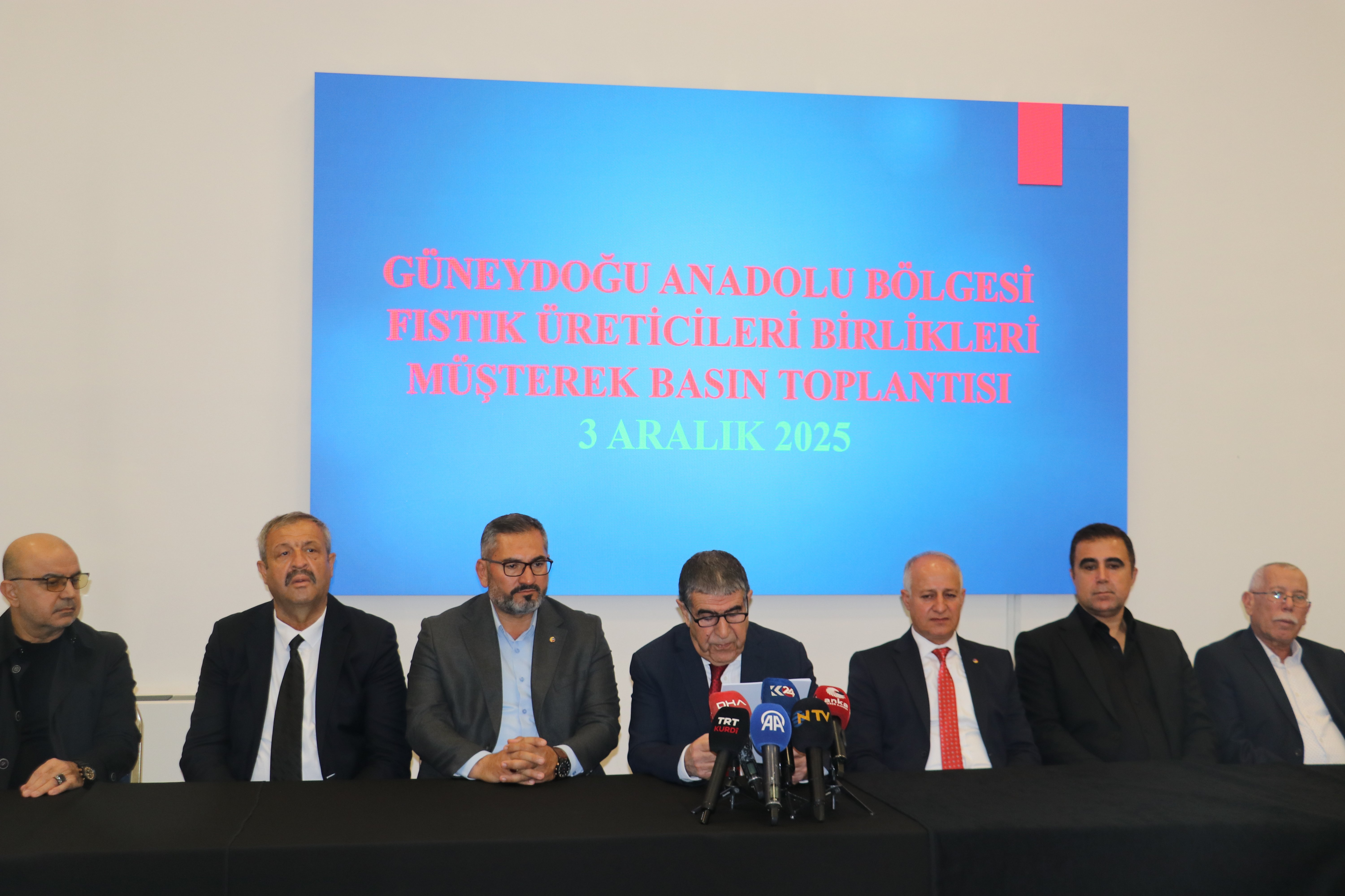 Diyarbakır'da toplanan 6 fıstık