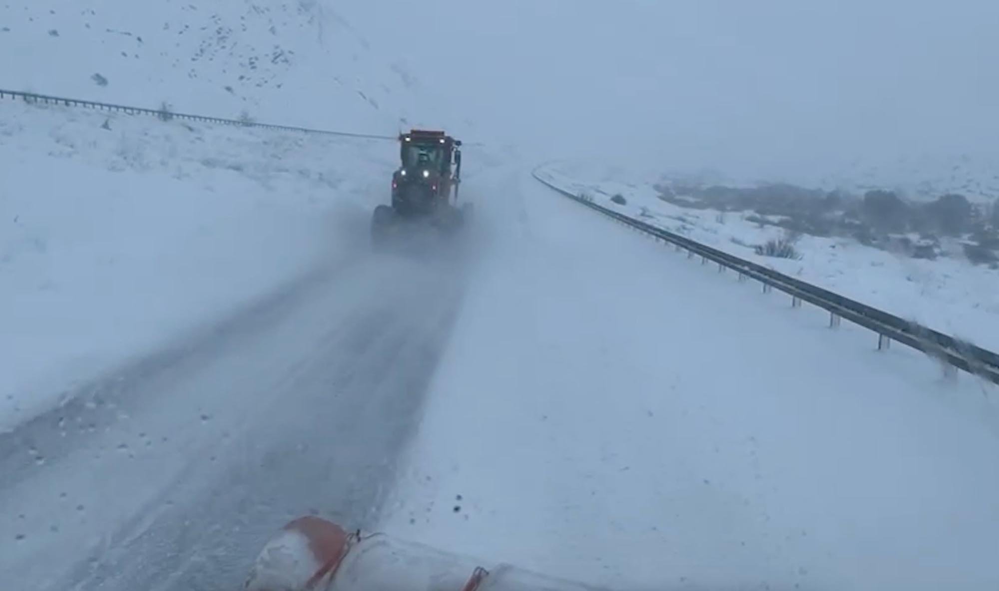 Doğu Anadolu'da etkili olan kar