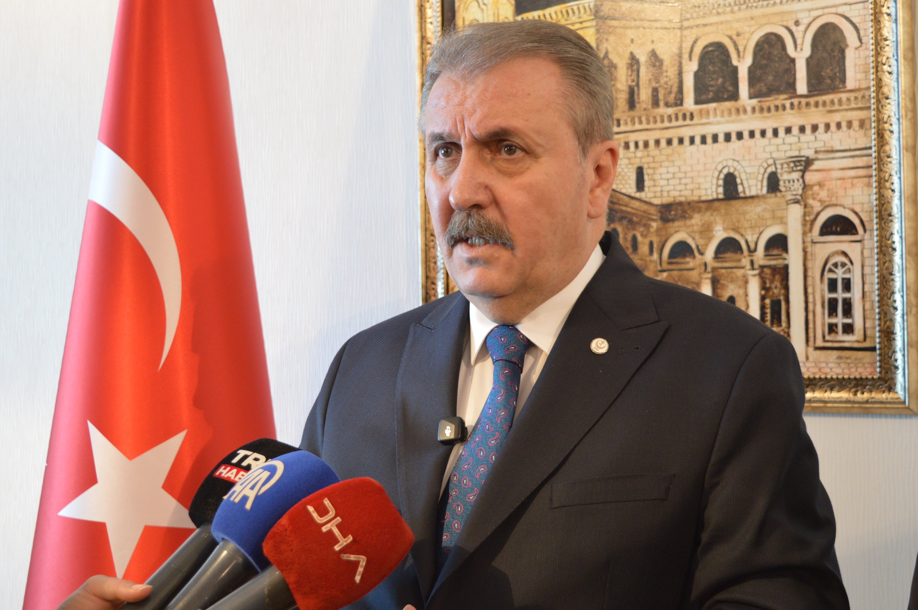 BBP Genel Başkanı Mustafa Destici,