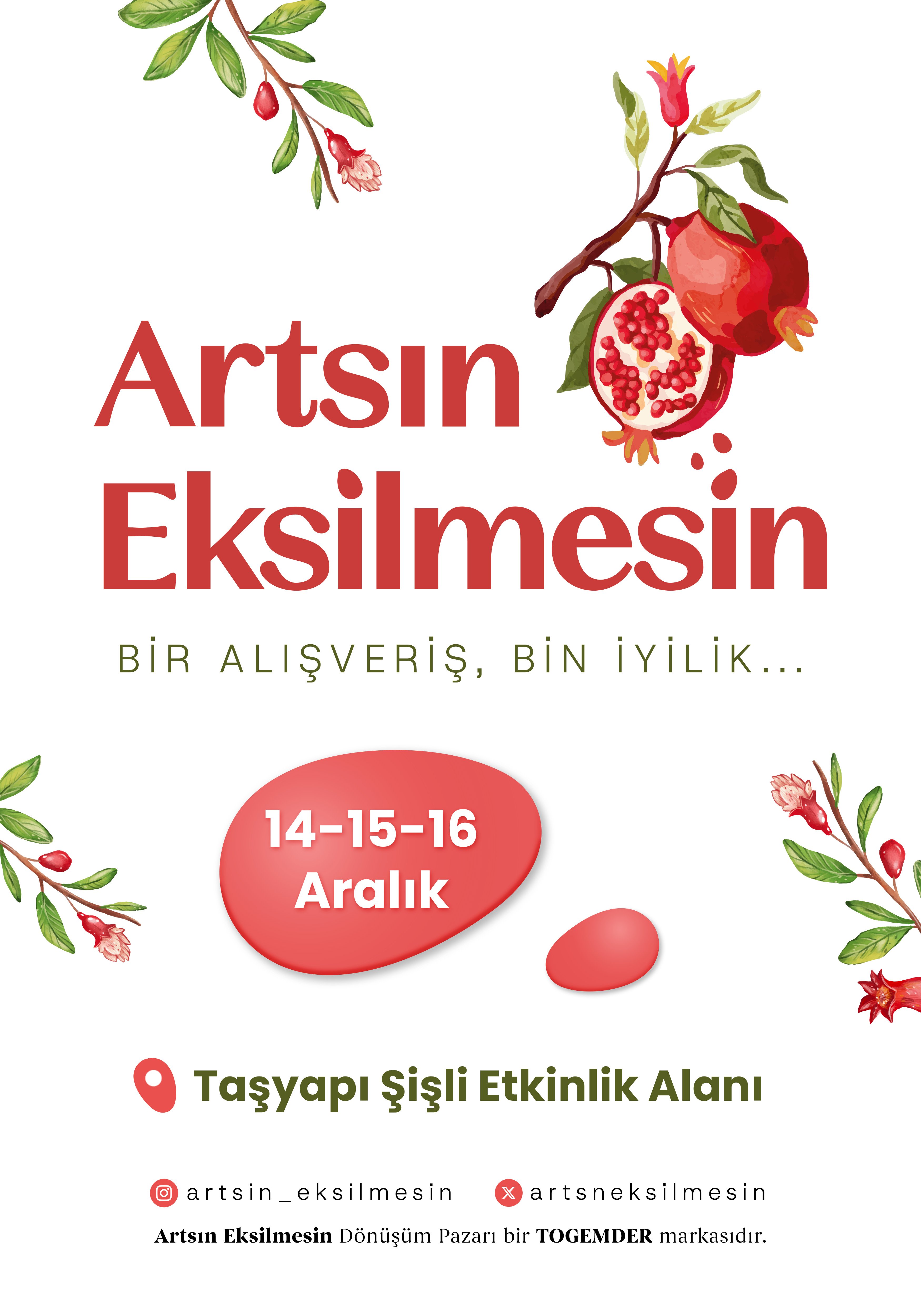 Emine Erdoğan, TOGEMDER’in ‘Artsın Eksilmesin Dönüşüm Pazarı’nın Açılışını Yapacak