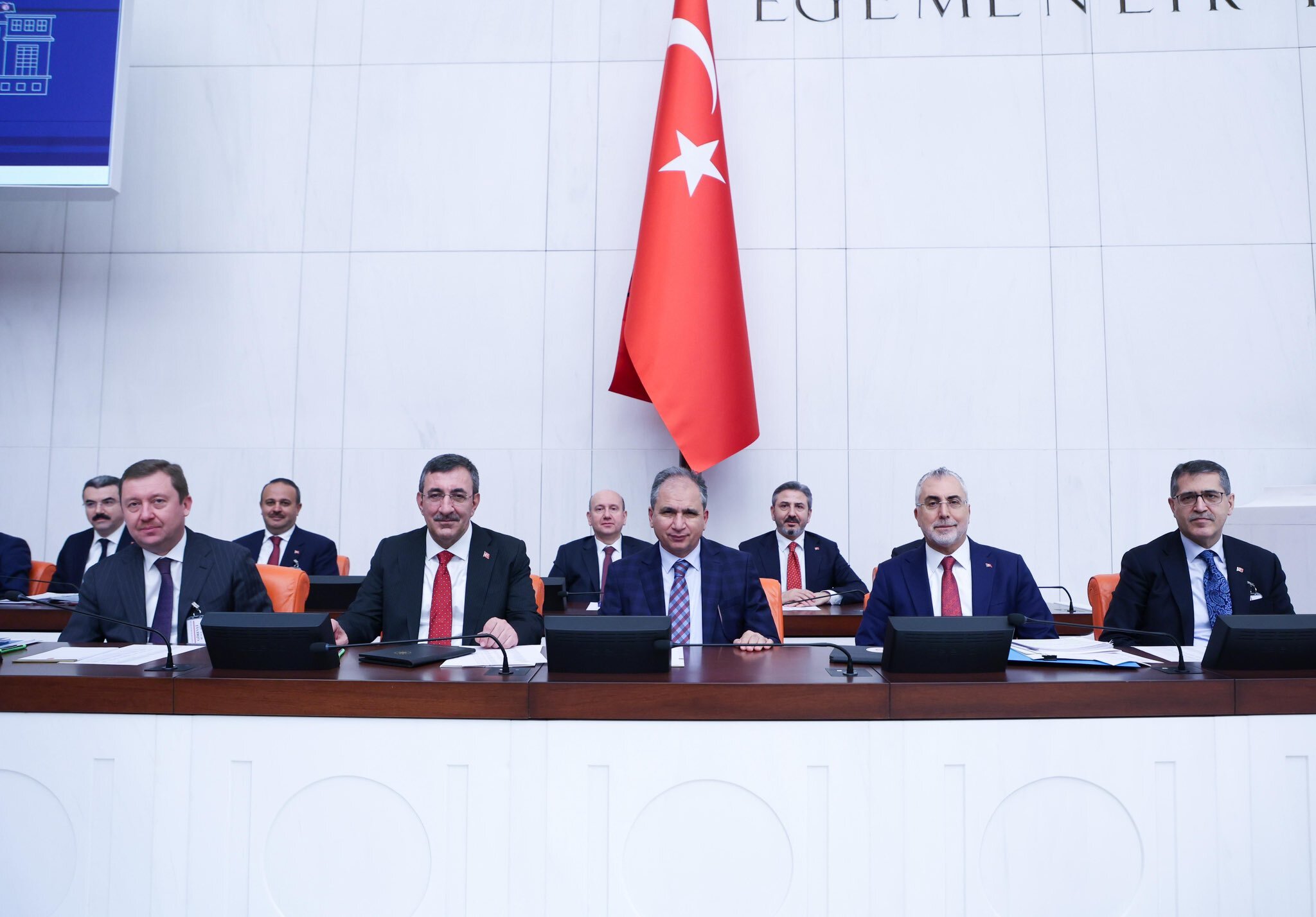 Cumhurbaşkanı Yardımcısı Cevdet Yılmaz, TBMM'de