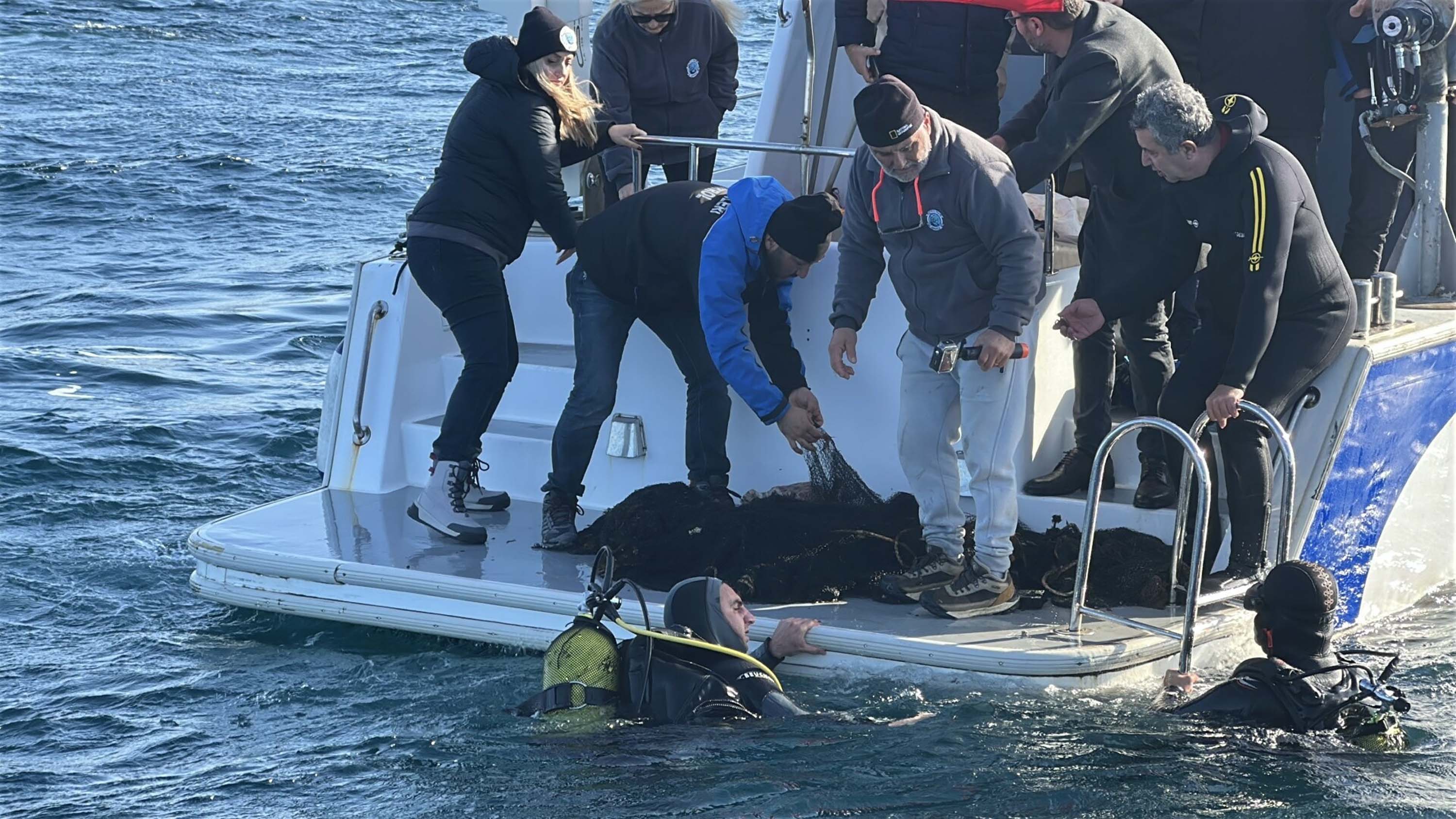 Çanakkale Boğazı’ndan Hayalet Ağlar Temizlendi: 9.5 Milyon Deniz Canlısı Kurtarıldı