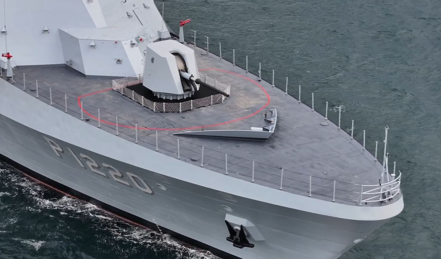 MKE’nin Milli Deniz Topu ‘Denizhan-76’ İlk Kez Avrupa’ya İhraç Edildi