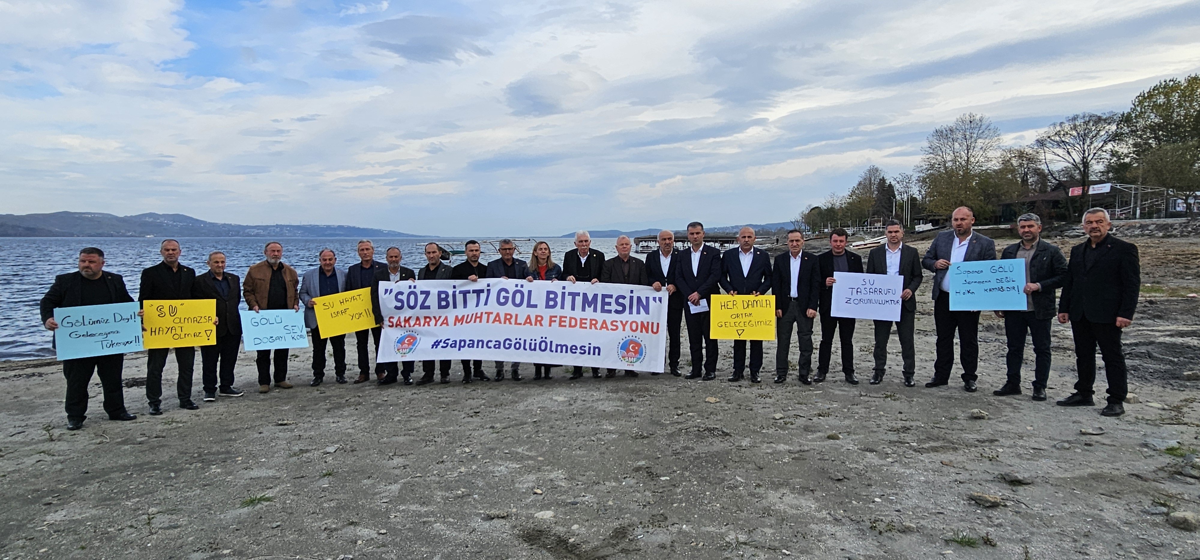 Muhtarlardan Kritik Uyarı: Sapanca Gölü Sanayinin Değil, Yaşamın Kaynağıdır!