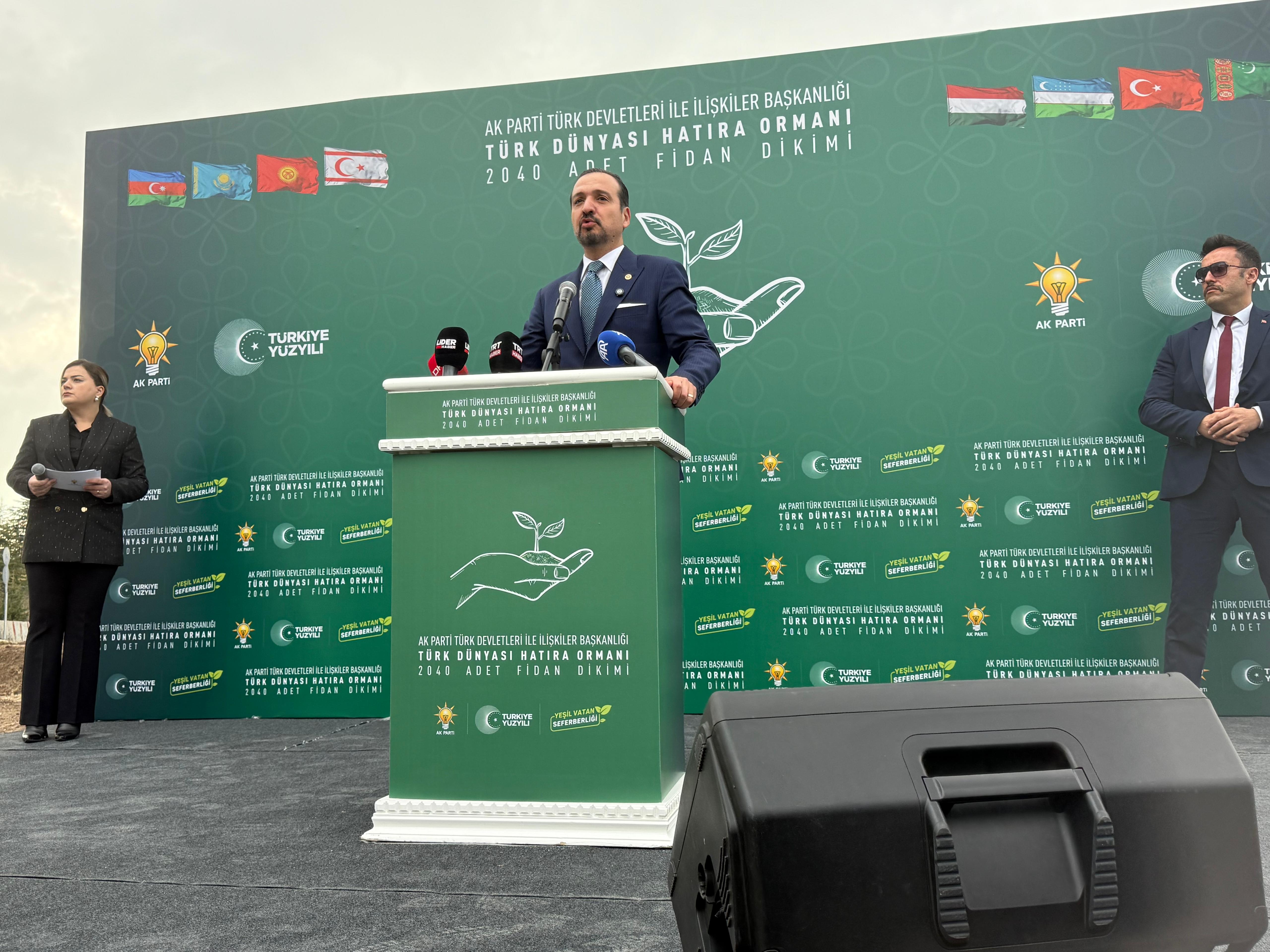 AK Parti’den 2040 Vizyonuna Sembolik Adım: Ankara’da ‘Türk Dünyası Hatıra Ormanı’ Kuruldu