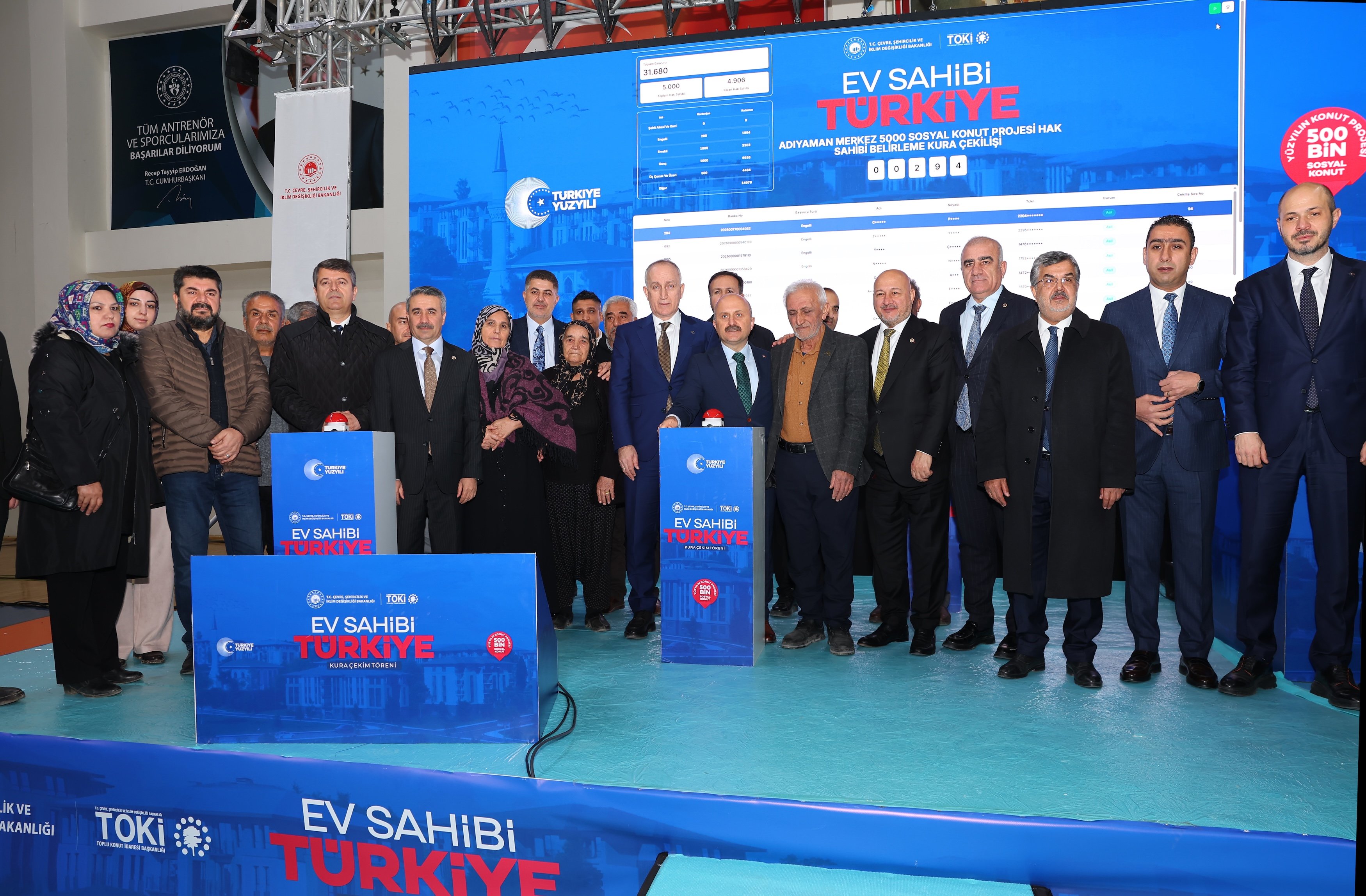 TOKİ'nin 500 bin sosyal