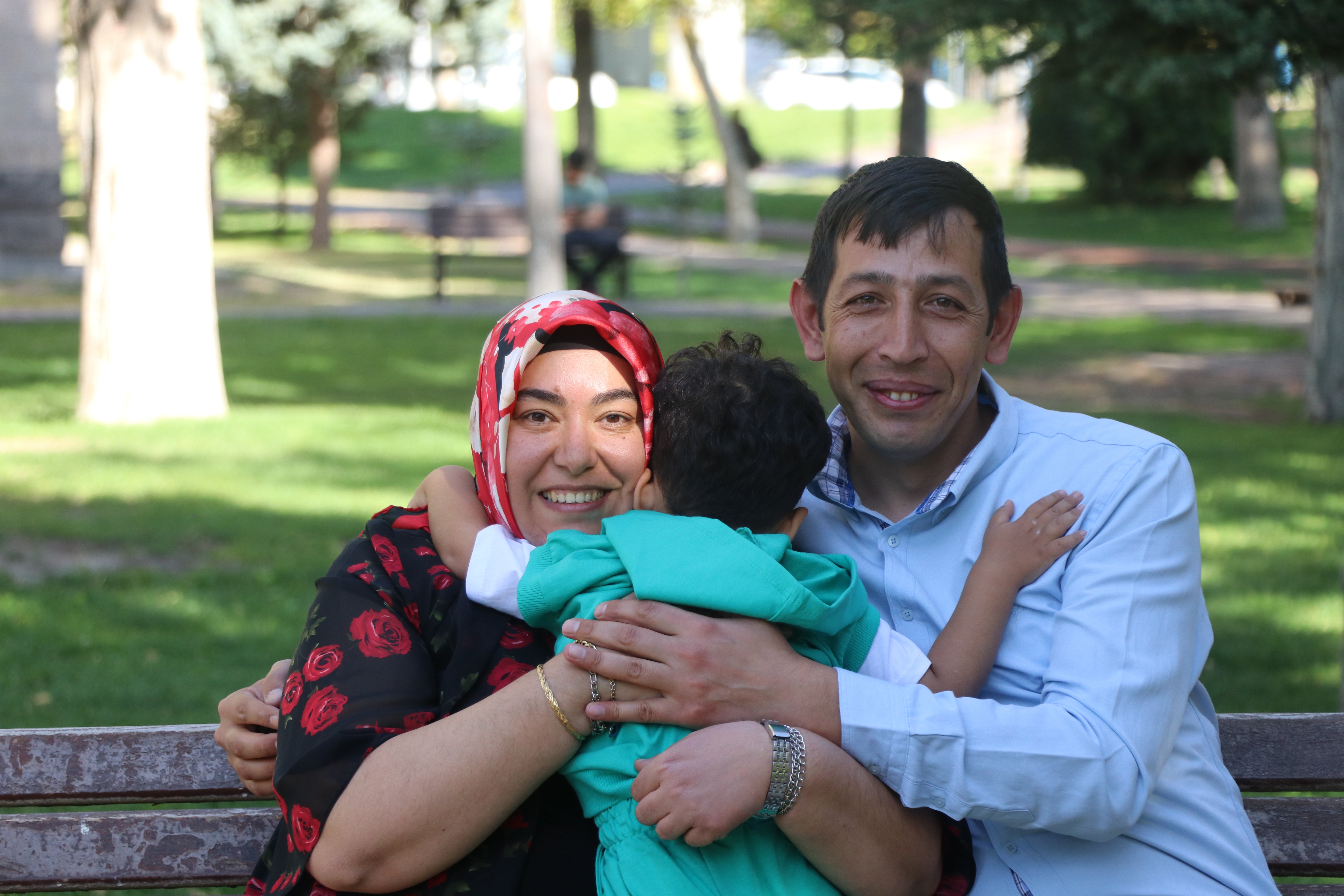 Kayseri'de bebeklerini kaybeden Şahin ve