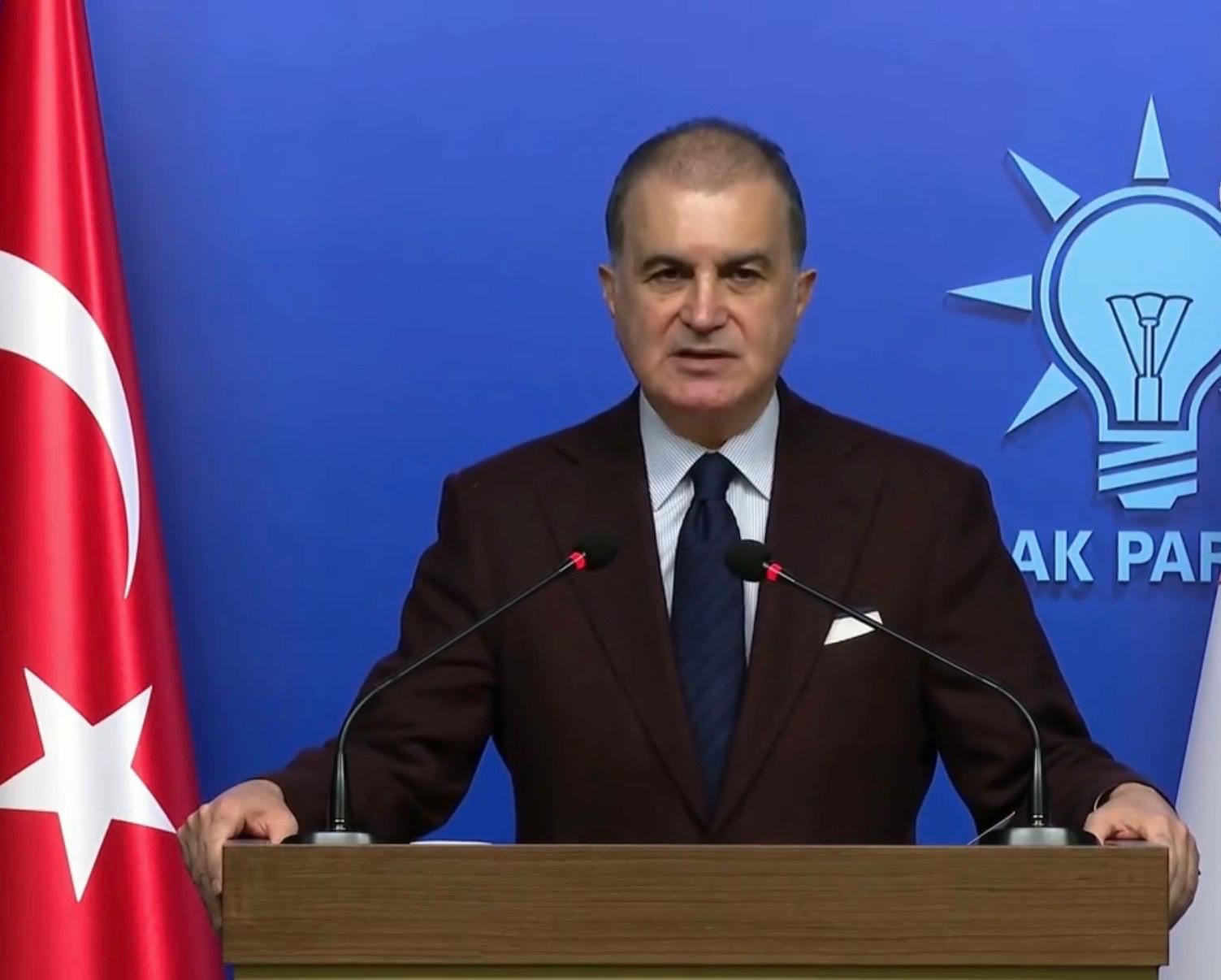 AK Parti Sözcüsü Ömer Çelik,