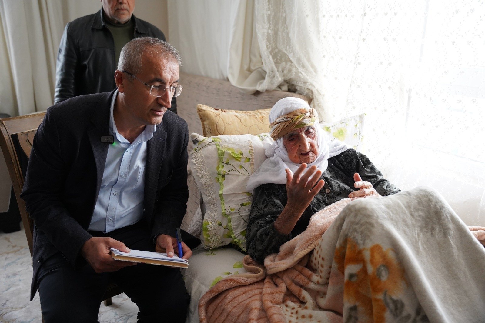 Adıyaman'ın Kahta ilçesinde yaşayan 105