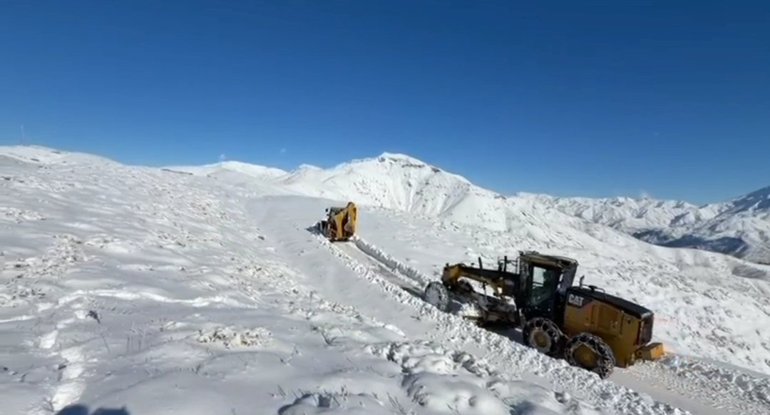 Batman'da etkili kar yağışı nedeniyle