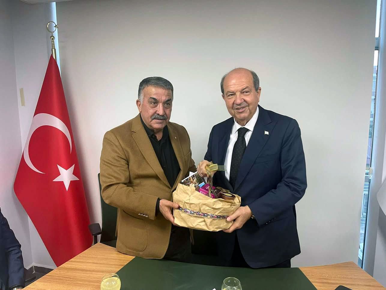 KKTC Cumhurbaşkanı Ersin Tatar, Mersin'de