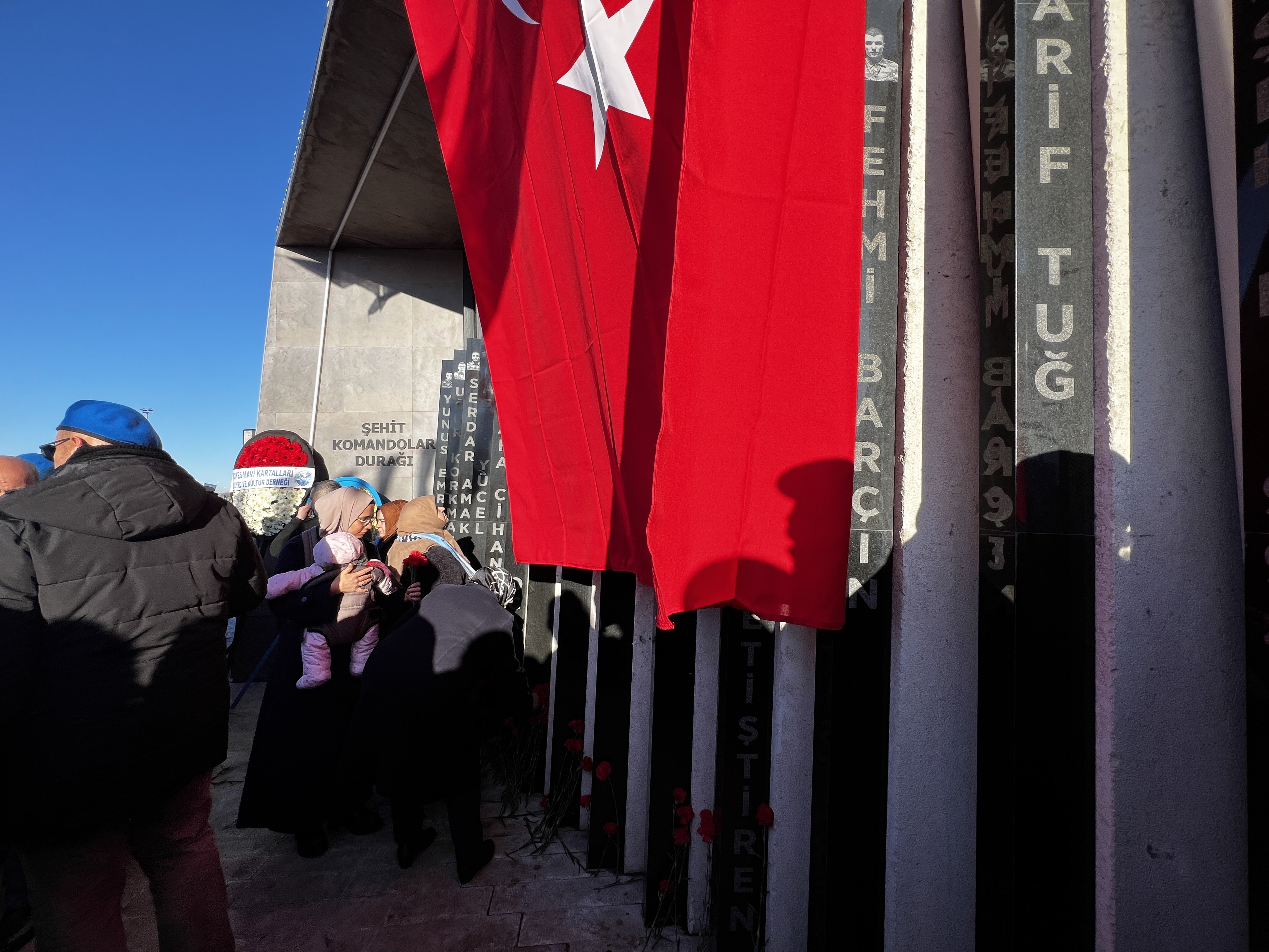 Kayseri'de düzenlenen terör saldırısında şehit