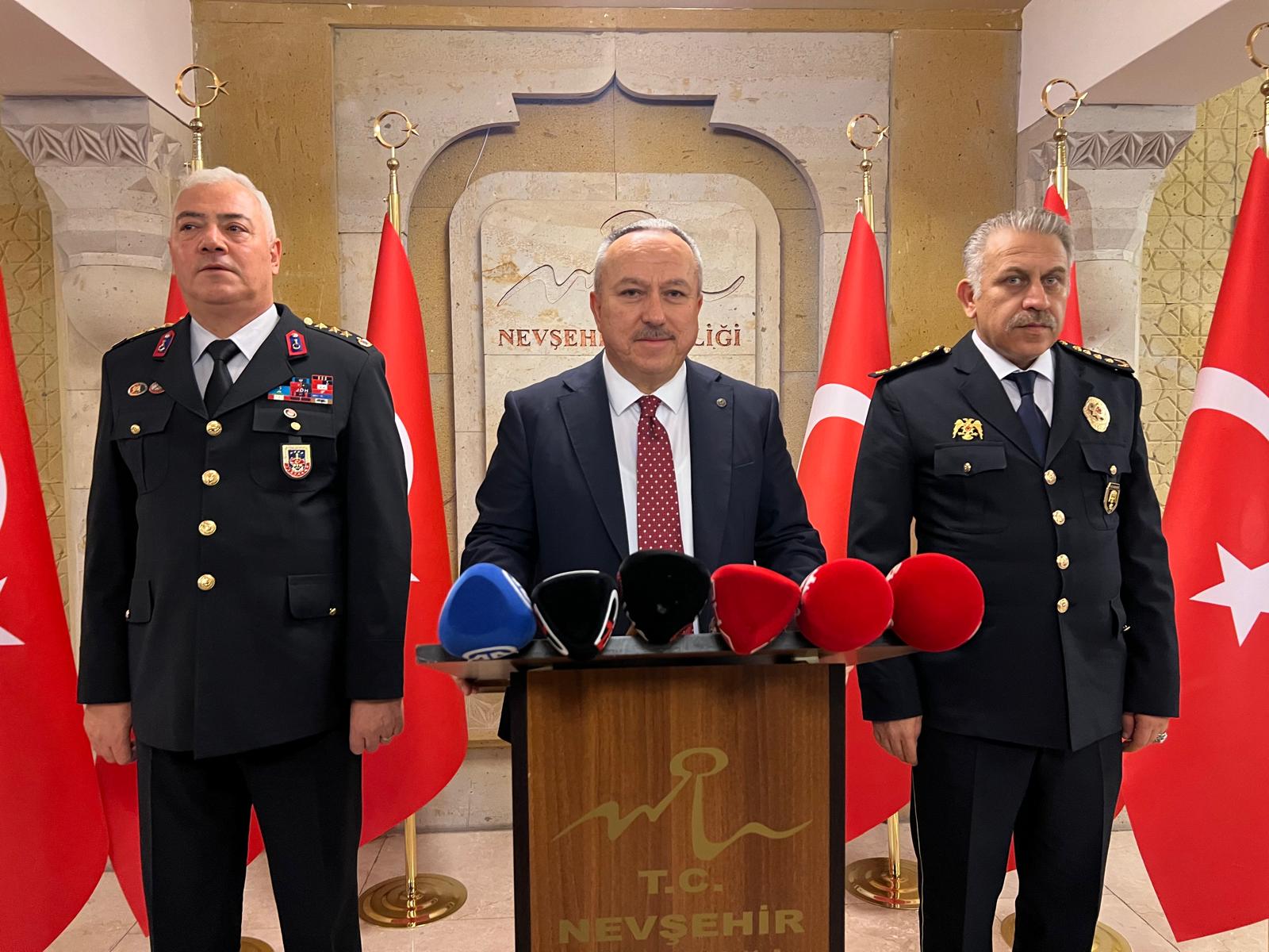 Kapadokya'da yılbaşı dönemi için