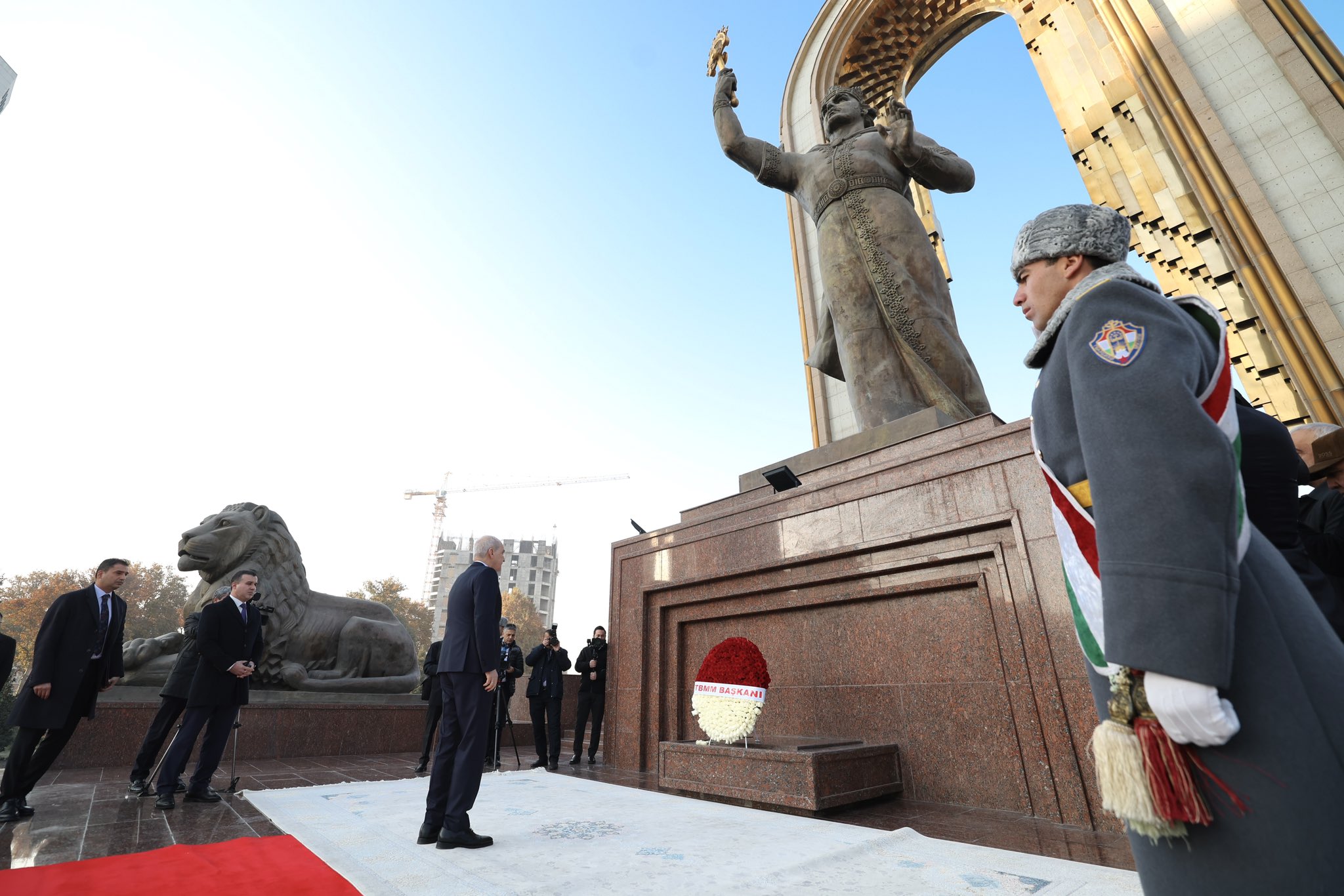 TBMM Başkanı Numan Kurtulmuş, Tacikistan'ın