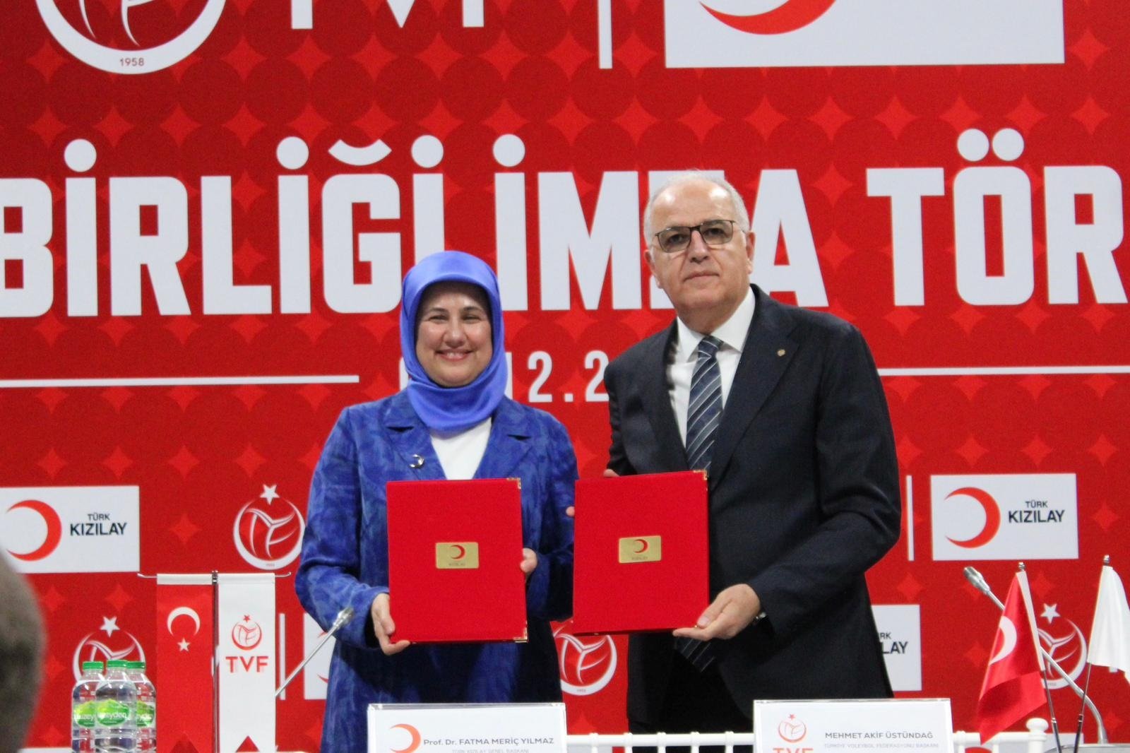 Türk Kızılay ve Voleybol Federasyonu’ndan Tarihi İş Birliği: ‘İyilik Paslaşması’ Başlıyor!