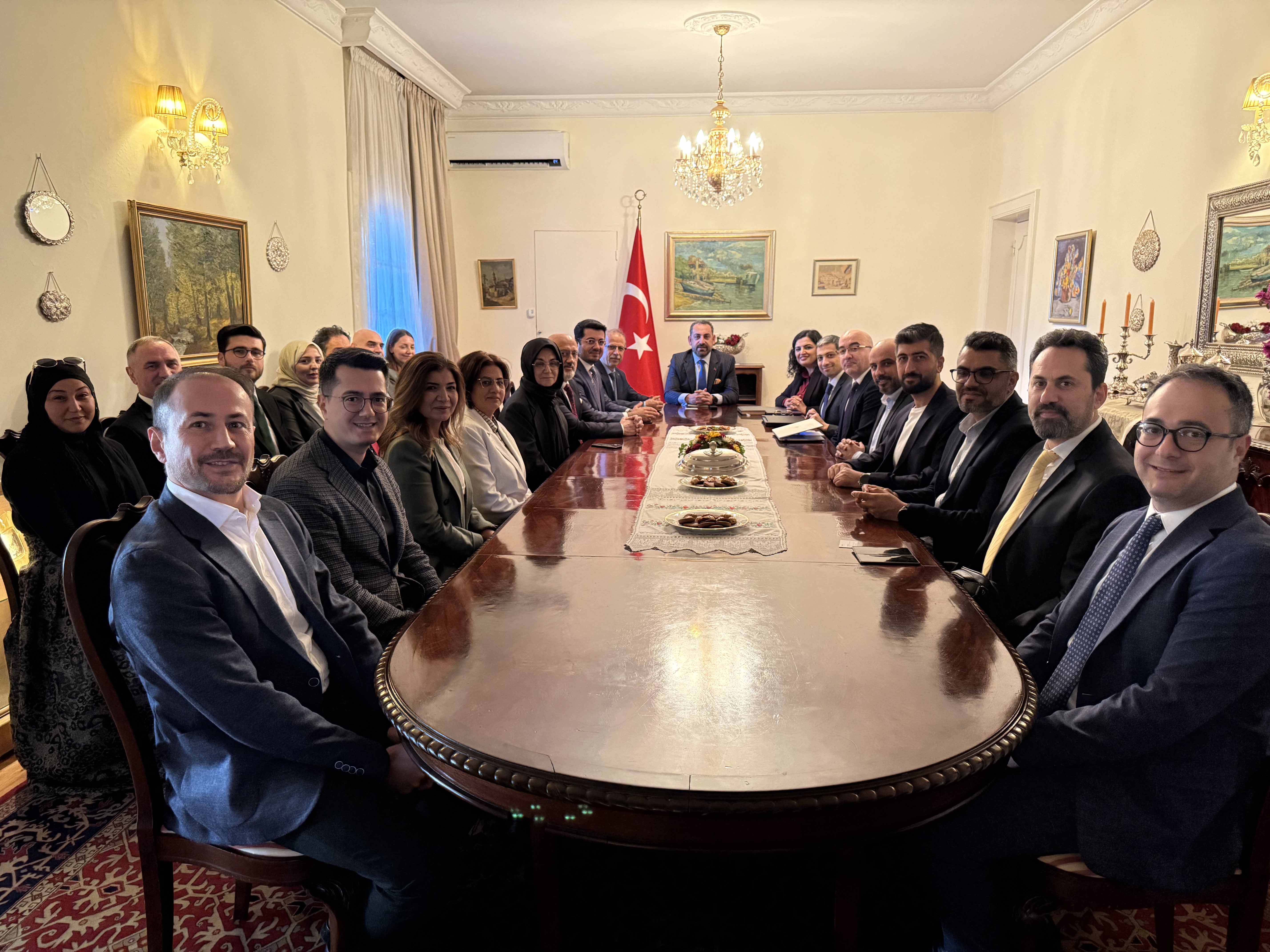 Medeniyet Teknopark heyeti, Fas'ta Büyükelçi