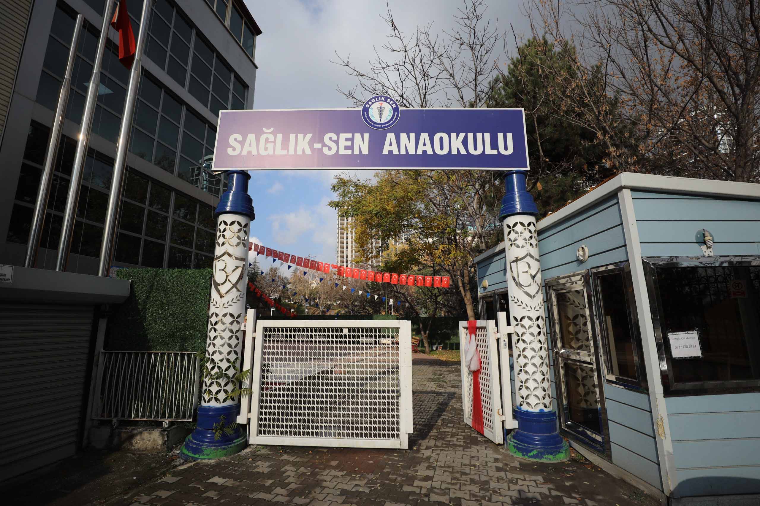 Sağlık-Sen, Ankara Etlik'te sağlık çalışanları
