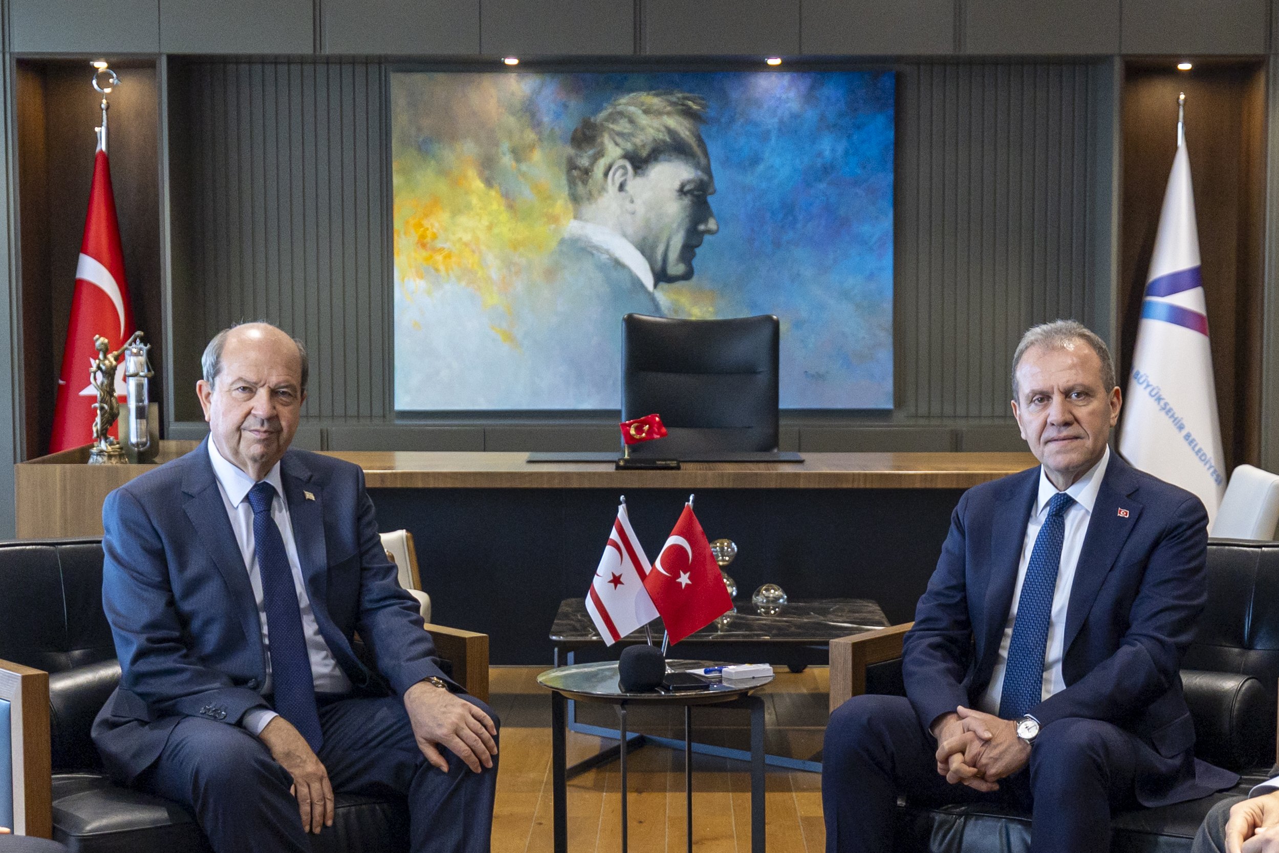 KKTC Cumhurbaşkanı Ersin Tatar, Mersin'de