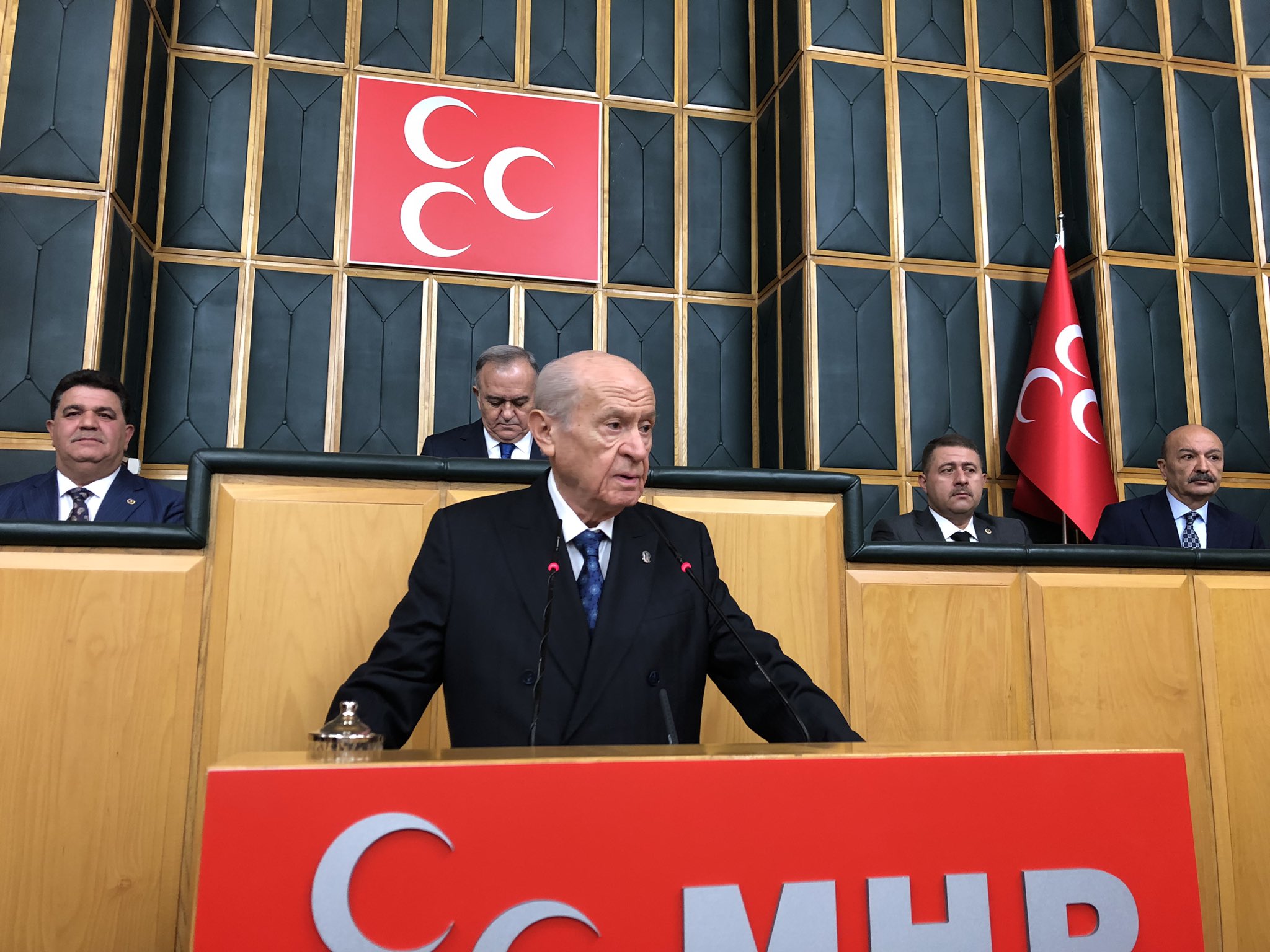 MHP Genel Başkanı Devlet Bahçeli,