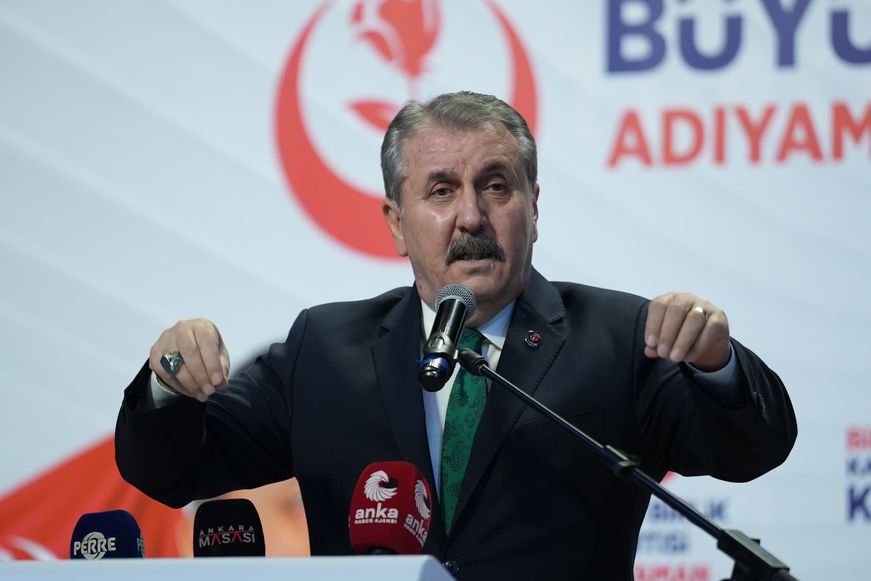 BBP Genel Başkanı Mustafa Destici,