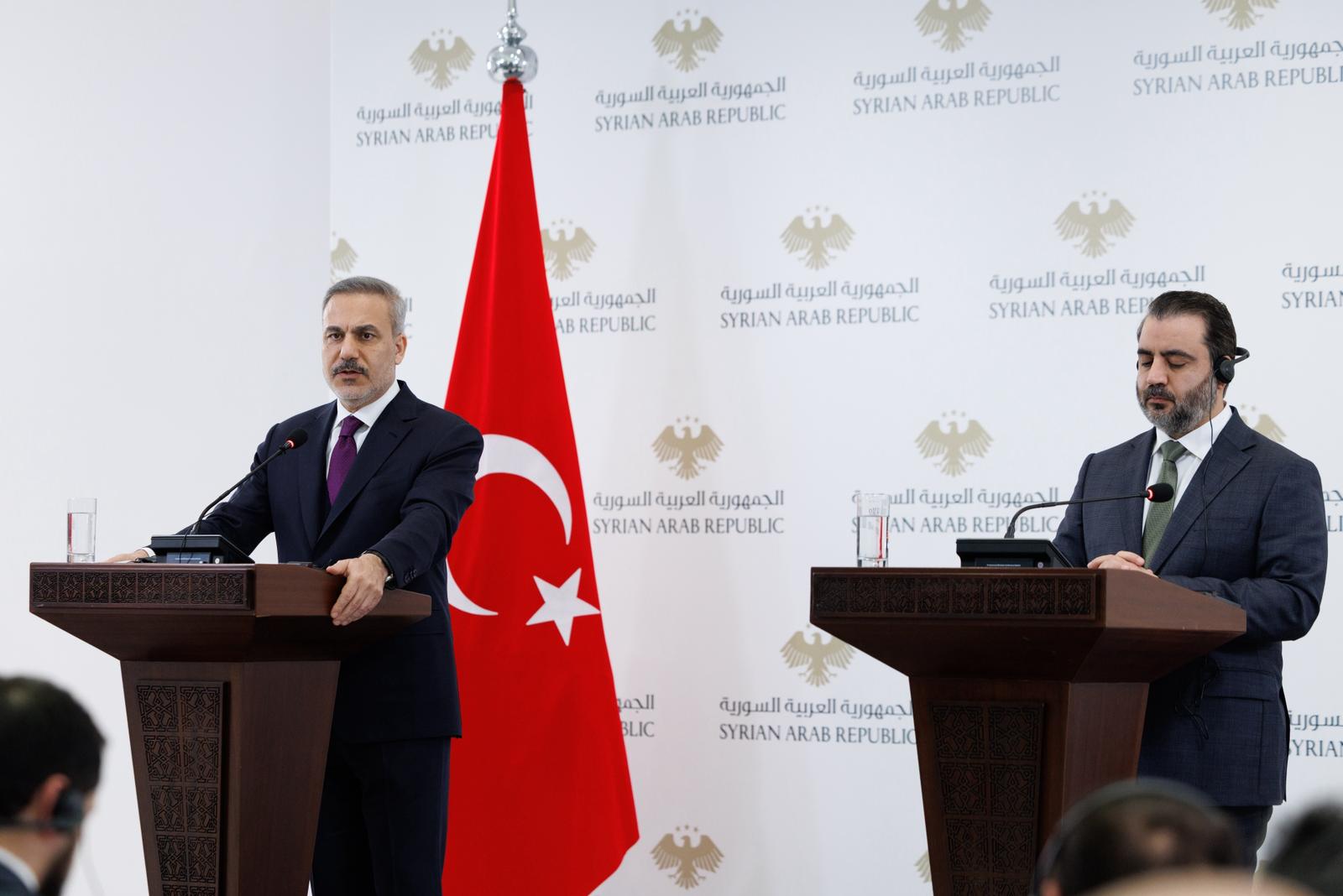 Dışişleri Bakanı Hakan Fidan, Suriye