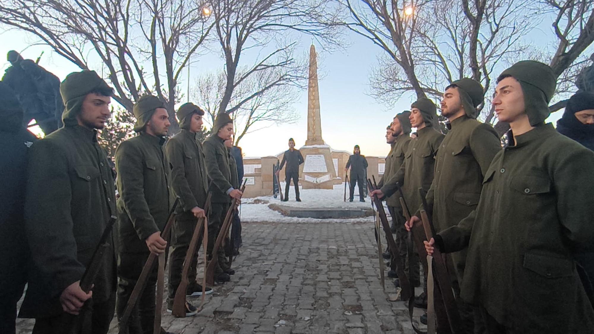 Sarıkamış Harekatı'nın 111. yılında öğrenciler