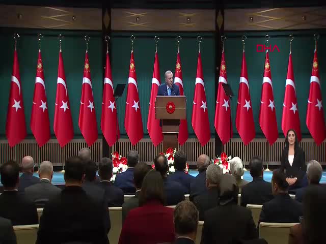 Cumhurbaşkanı Erdoğan, Kabine Toplantısı