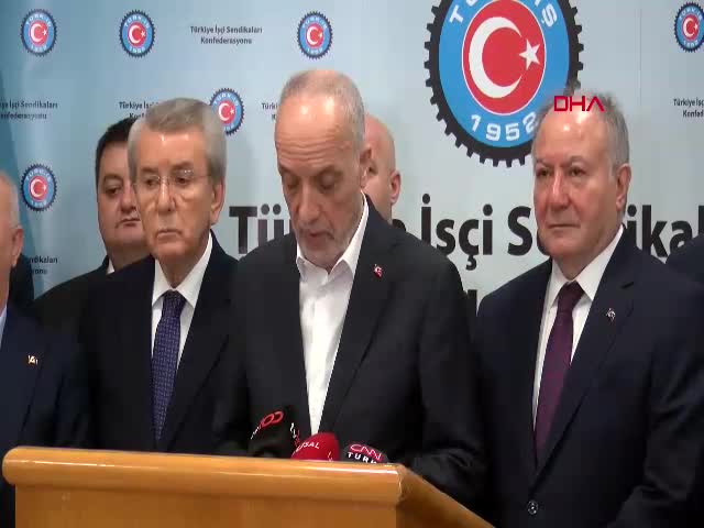 TÜRK-İŞ Başkanı Ergün Atalay,