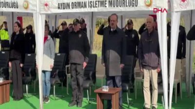 Aydın’da 33 Şehit Polis İçin Duygu Yüklü Anma: 333 Fidan Toprakla Buluştu