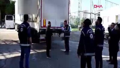 Amasya’da Plastik Ham Madde Yüklü TIR’da 13 Kaçak Göçmen Yakalandı