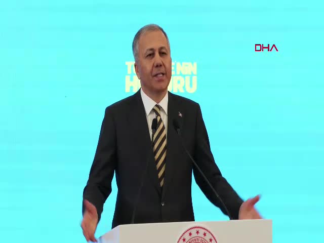 İçişleri Bakanı Ali Yerlikaya,