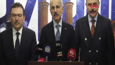 Ulaştırma Bakanı Abdulkadir Uraloğlu, Erzurum'da