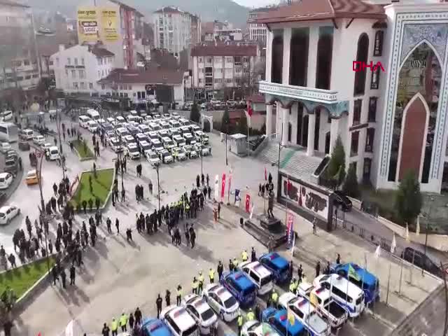 Kütahya'da emniyet ve jandarma