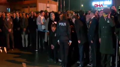 Şehit Polis Memuru Emre Albayrak’ın Cenazesi Samsun’da Gözyaşları İçinde Karşılandı