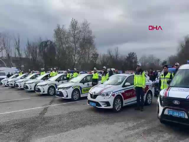 Edirne'de Jandarma ve Emniyet