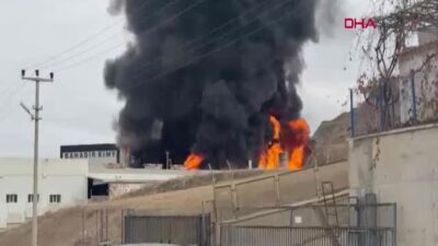 Kırıkkale OSB’de Büyük Yangın! Sanayi Üretimi Tehdit Altında